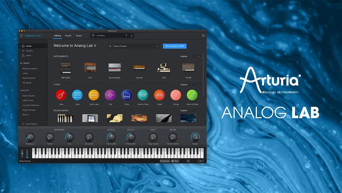 Arturia Analog lab V Free Download VST Plugins