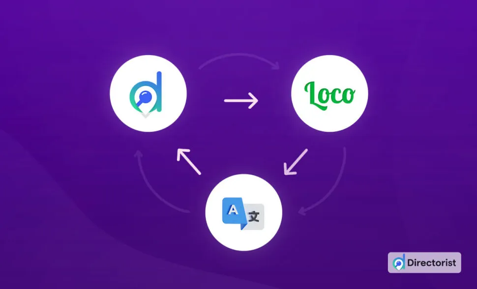 how to translate or change directorist strings with locotranslate