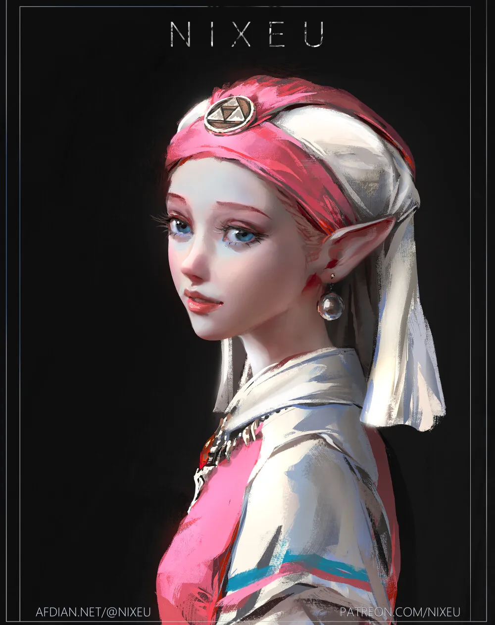 Zelda With a Pearl Earring