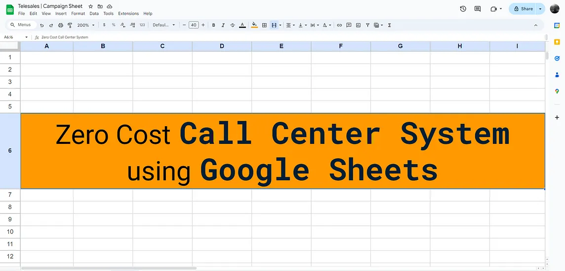Unleashing the Power of Google Sheets: A DIY Approach to Call Center Solutions for Startups