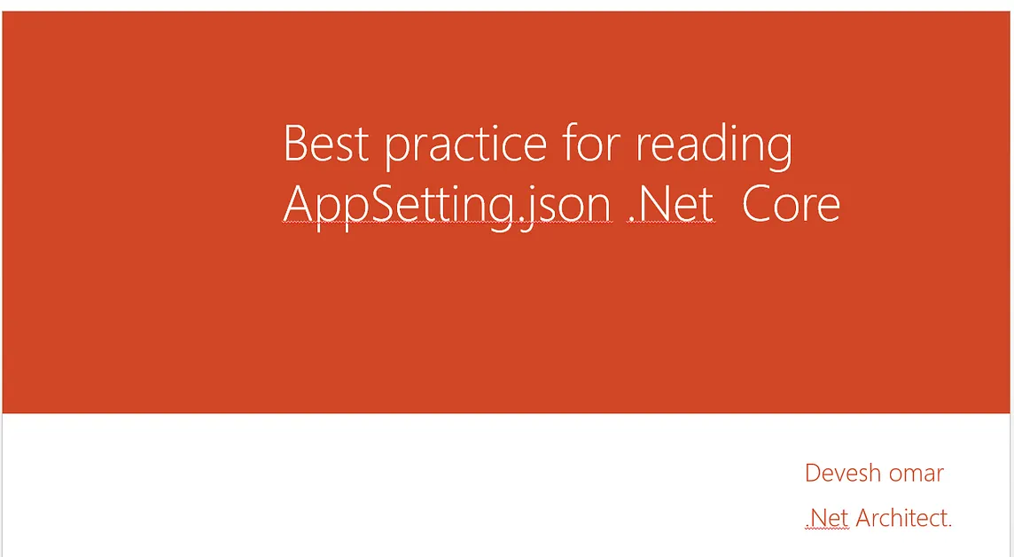 Best practice for Reading Configuration in .Net Core (Option Pattern)