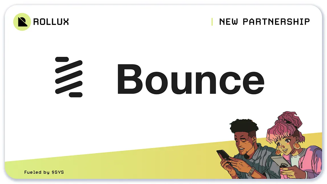 Riding the Auction Wave: Rollux and Bounce Finance Partner to Enhance Web3 Auctions