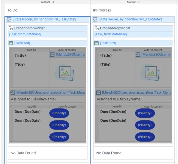 Guide for Implementing Drag and Drop Widgets in Mendix Applications