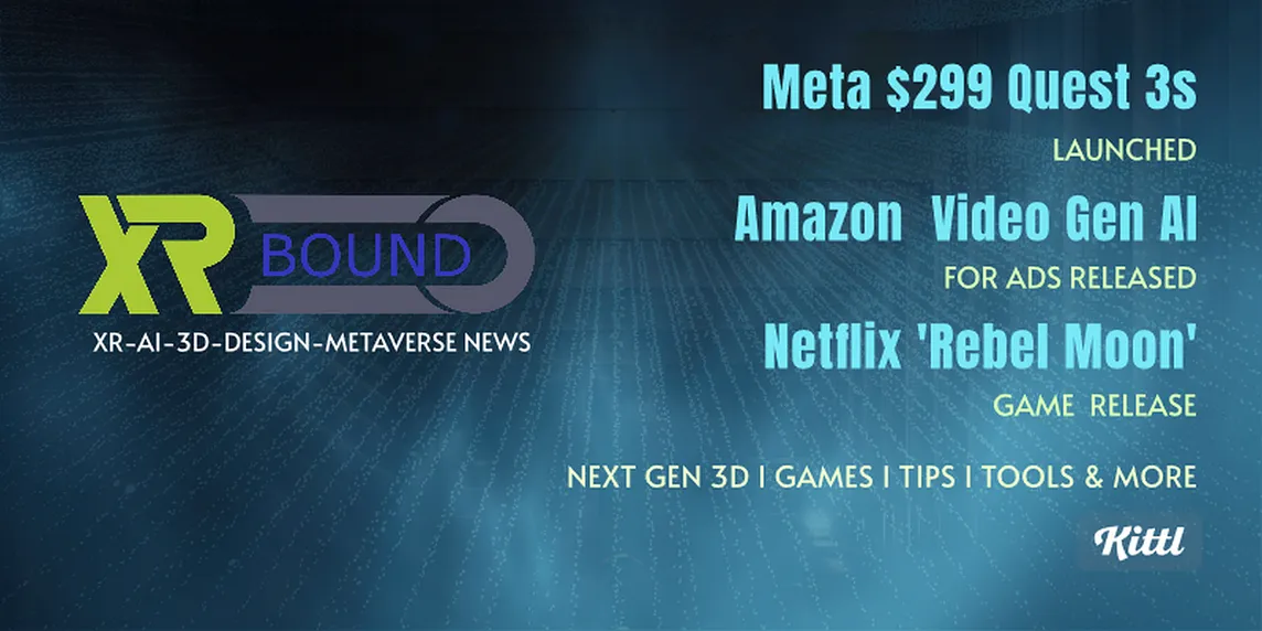 Meta Connect — ORION-Rayban-Quest 3S -Hyperscape VR updates, Netflix’s New Game, Amazon’s releases