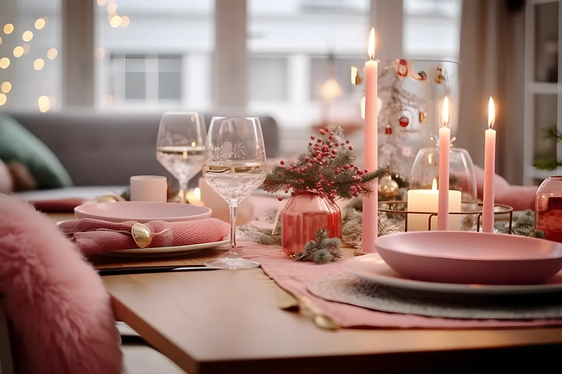 Pink party: Unconventional ideas for a Xmas party with attitude