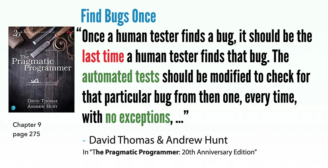 A Good Software Testing Process Should Effectively Prevent the Recurrence of the Same Defects in…