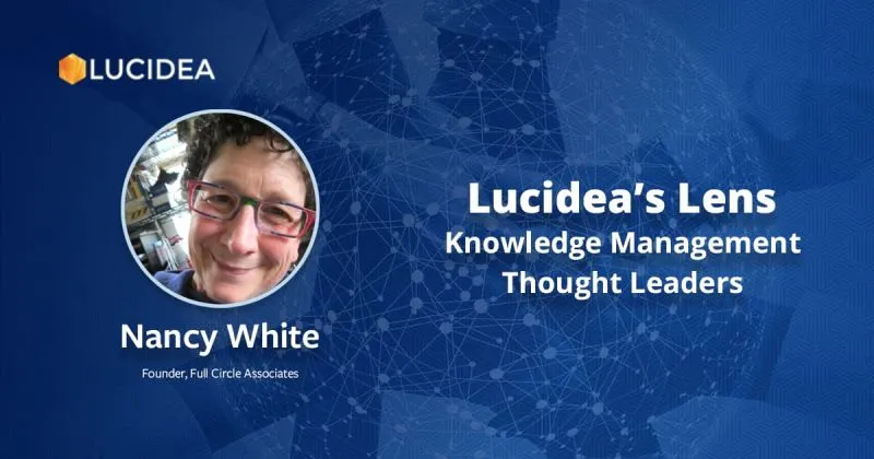 Knowledge Management Thought Leader 59: Nancy White