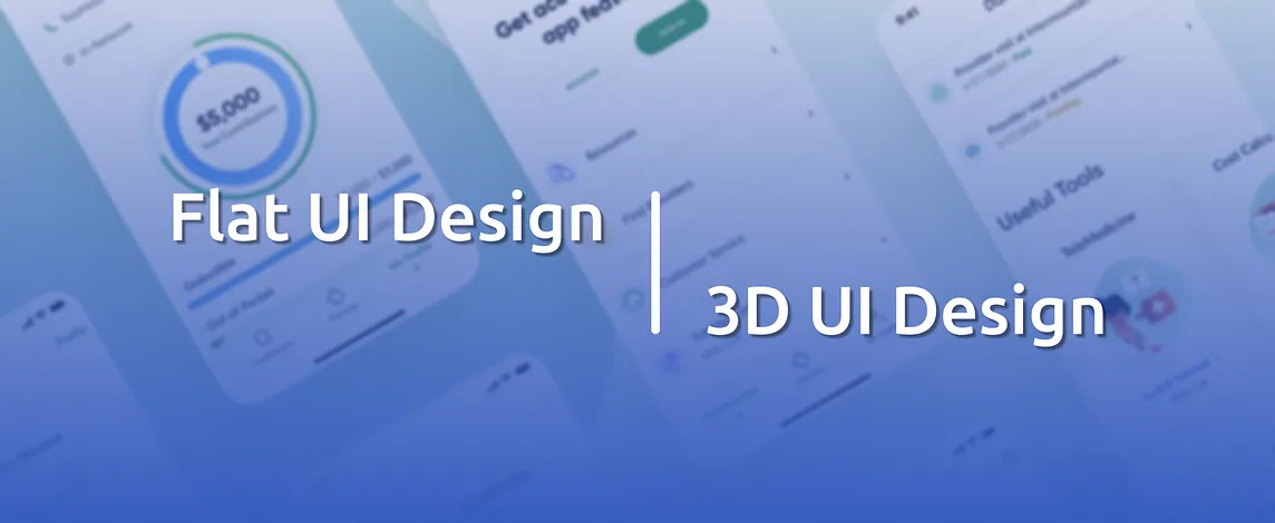 The Battle of Aesthetics: Flat UI vs. 3D UI Design