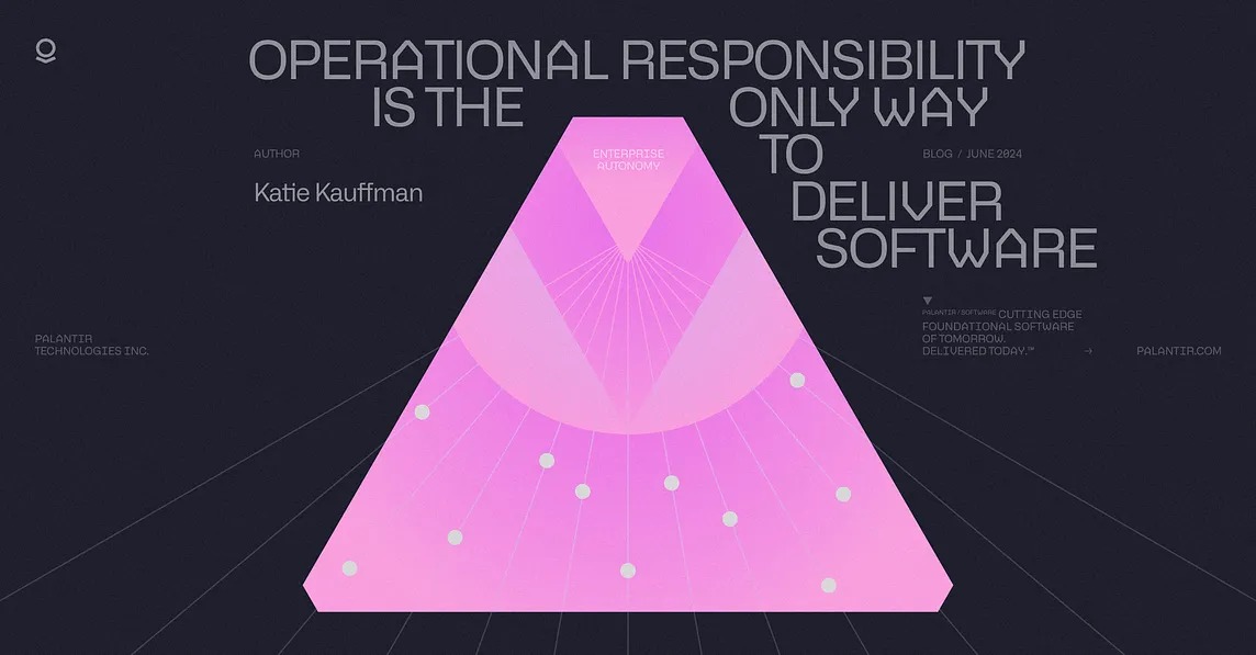 Operational Responsibility Is the Only Way to Deliver Software