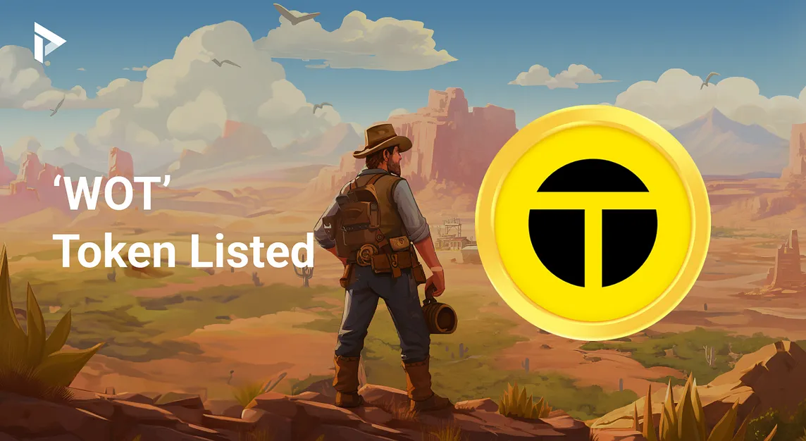 WOT Token Listed