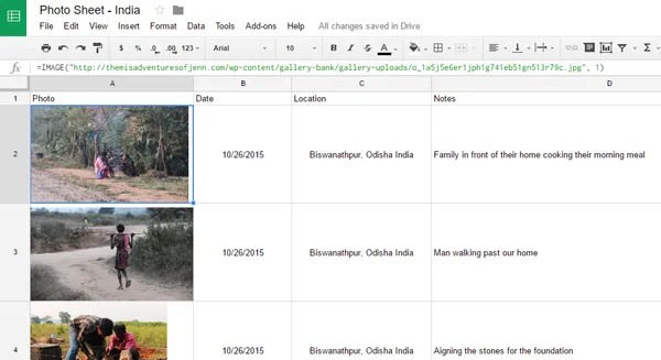 Easily Add Images to Your Google Spreadsheet Using the =IMAGE Function