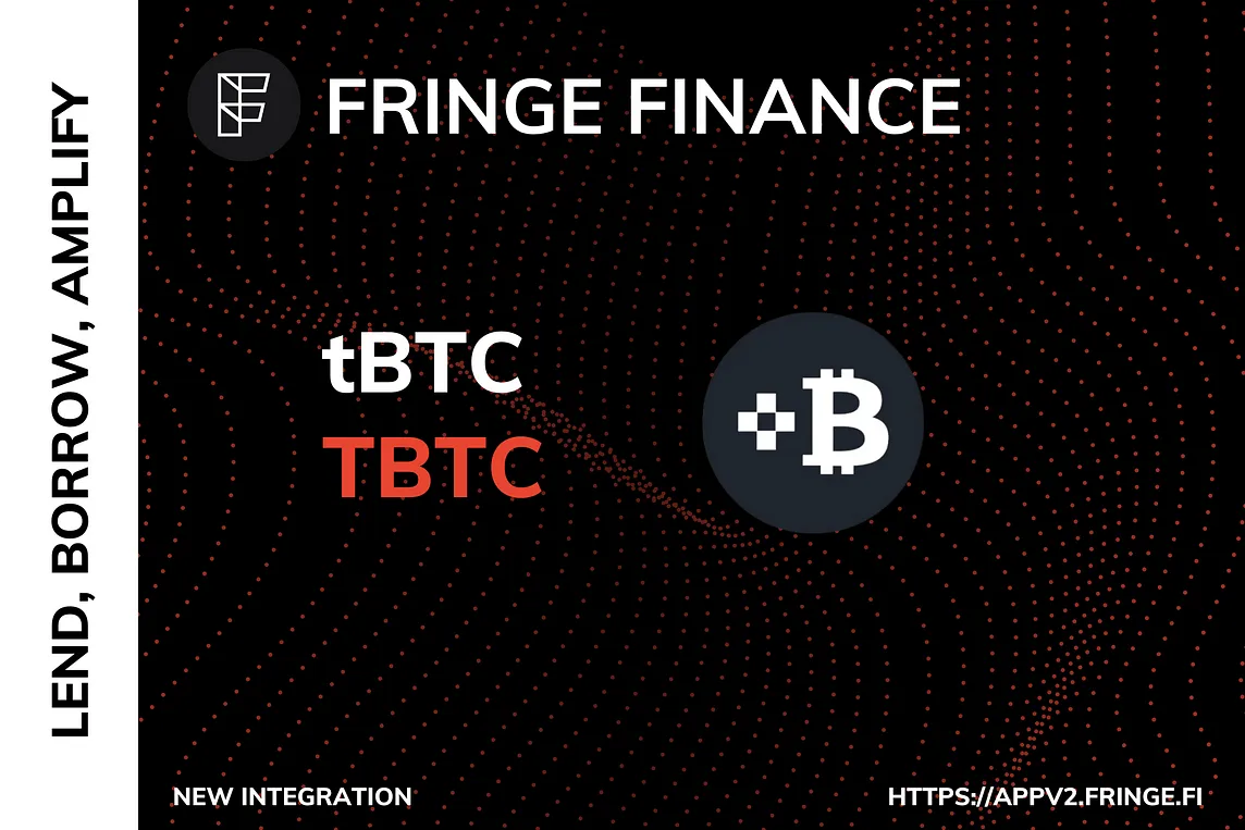 Fringe Finance V2 and Threshold Integration: Unleashing tBTC on DeFi