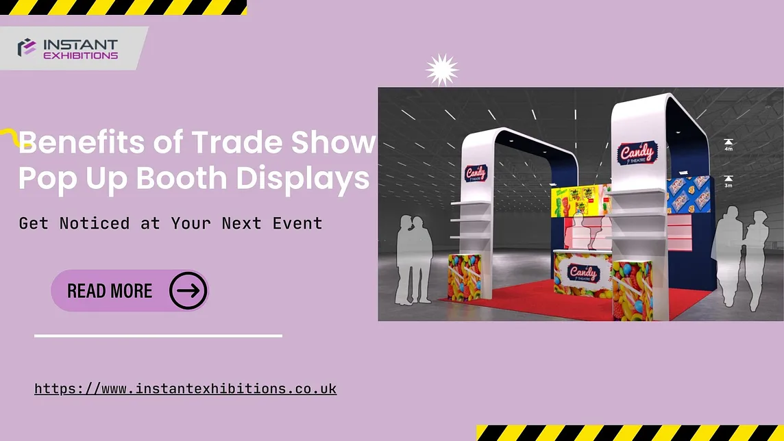 Benefits of Trade Show Pop Up Booth Displays