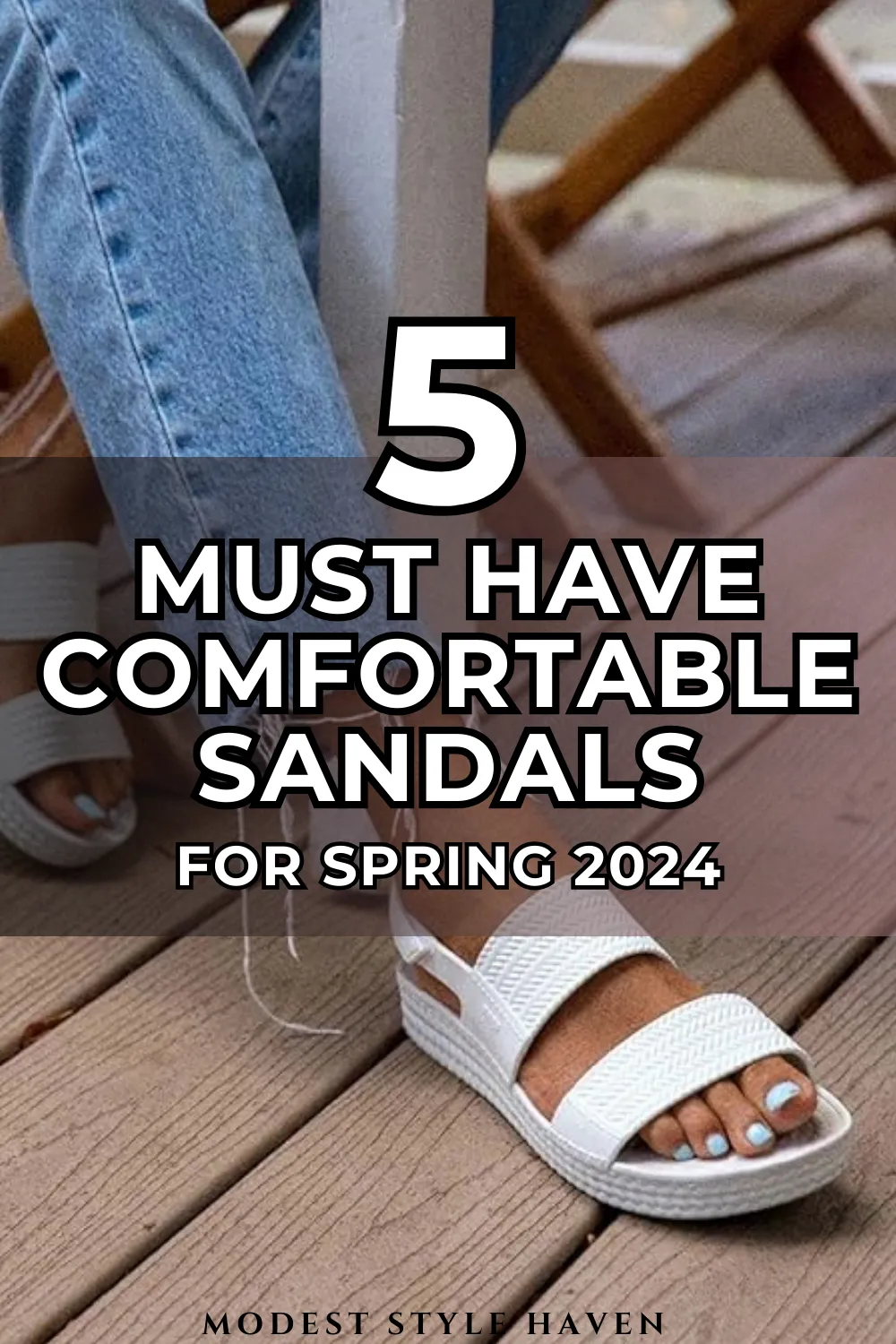 5 Must-Have Comfortable Sandals for Spring 2024