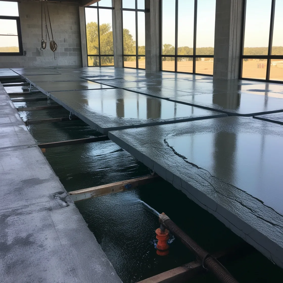 What are the effects of a suspended slab swelling up?