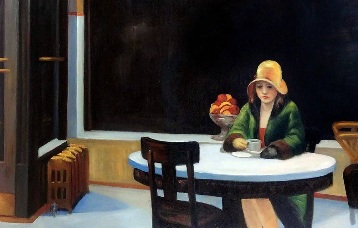 Automat- Edward Hopper