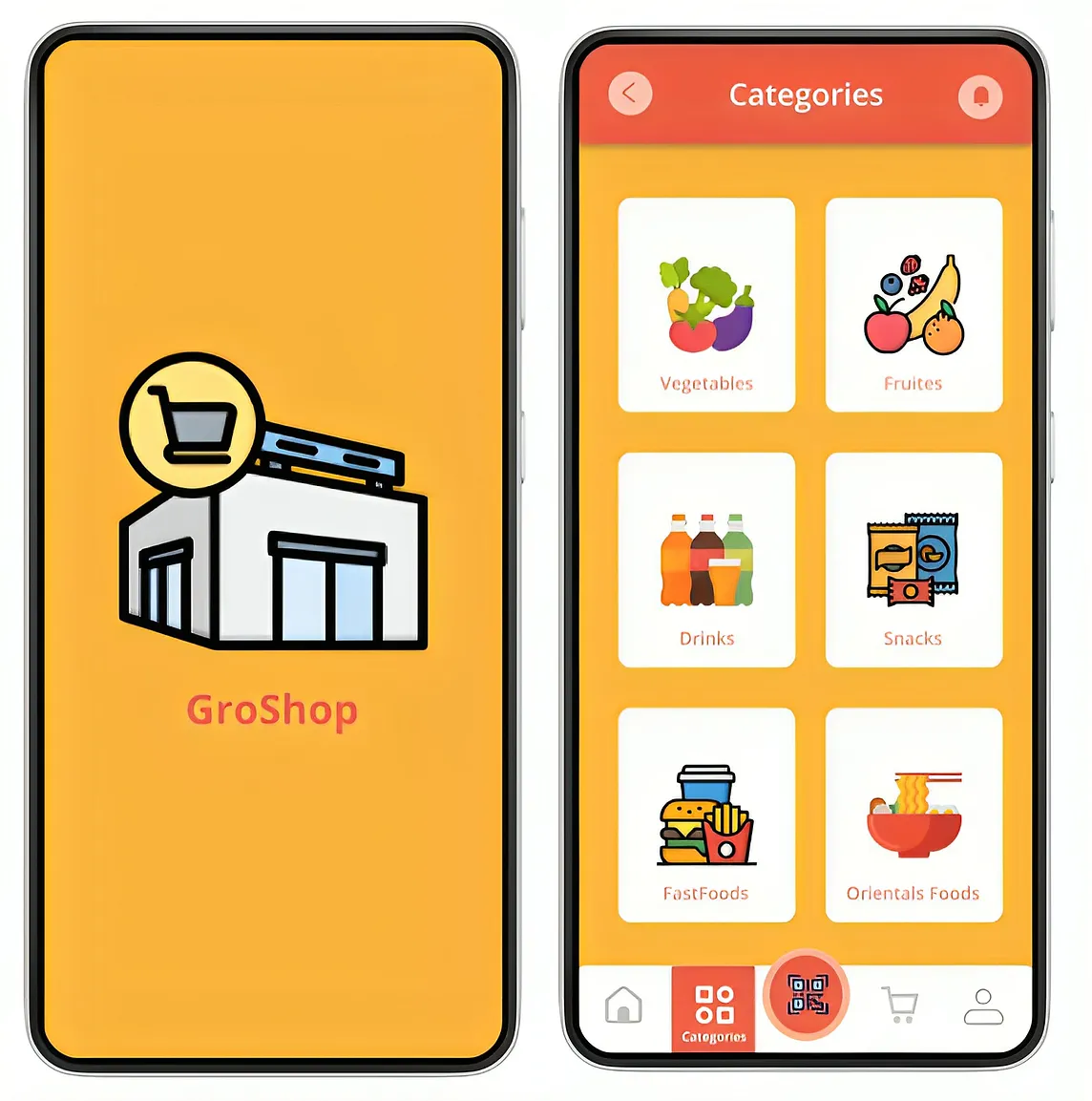 UX/UI Case Study: GroShop App