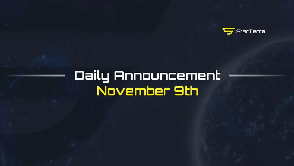 Daily Announcement November 9th