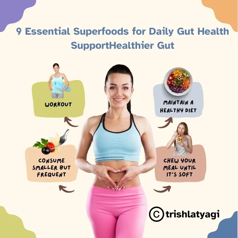 9 Essential Superfoods for Daily Gut Health Support