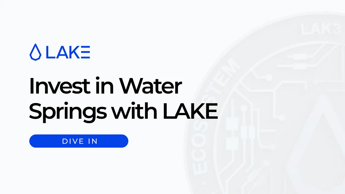 Invest in Water Springs with LAKE