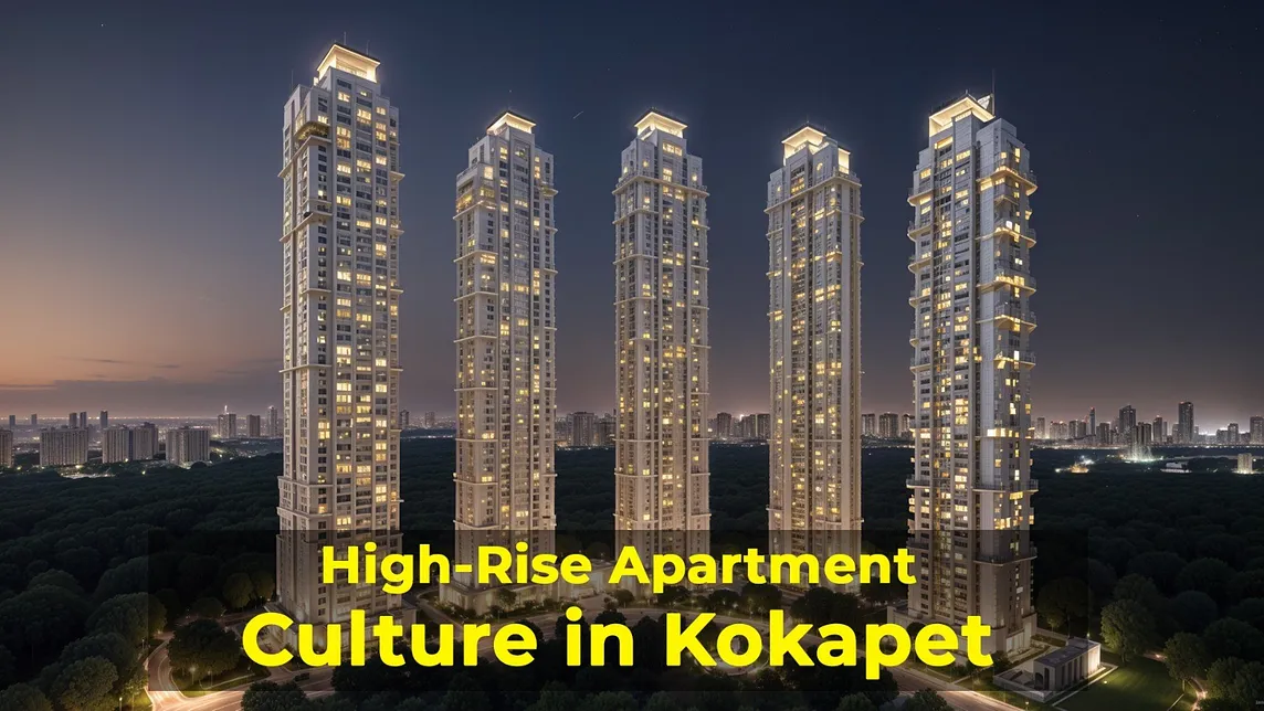 High-Rise Apartment Culture in Kokapet