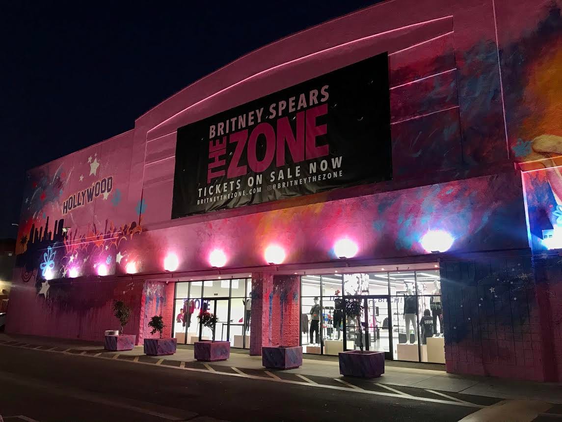 See Inside Britney Spears' The Zone Pop-Up in LA: Photos, Pictures