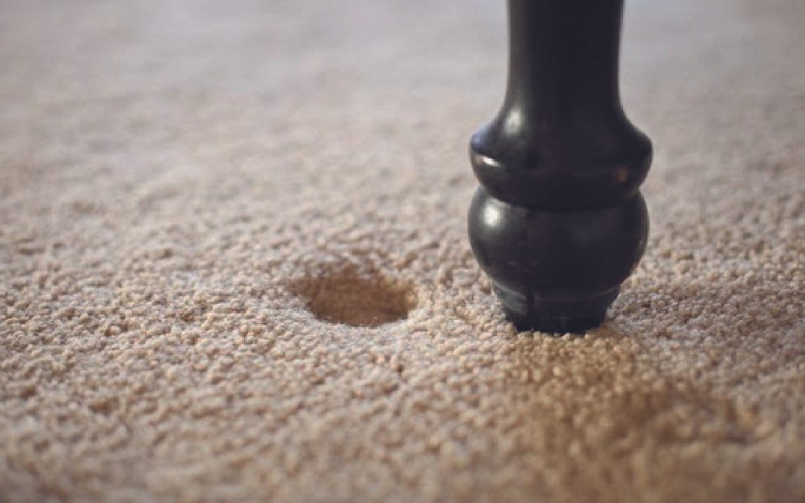 How to fix carpet dents?. Carpets give a royal, warm, and cozy… by