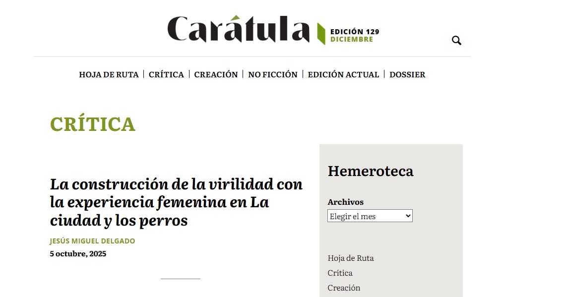 La construcción de la virilidad con la experiencia femenina en La ciudad y los perros