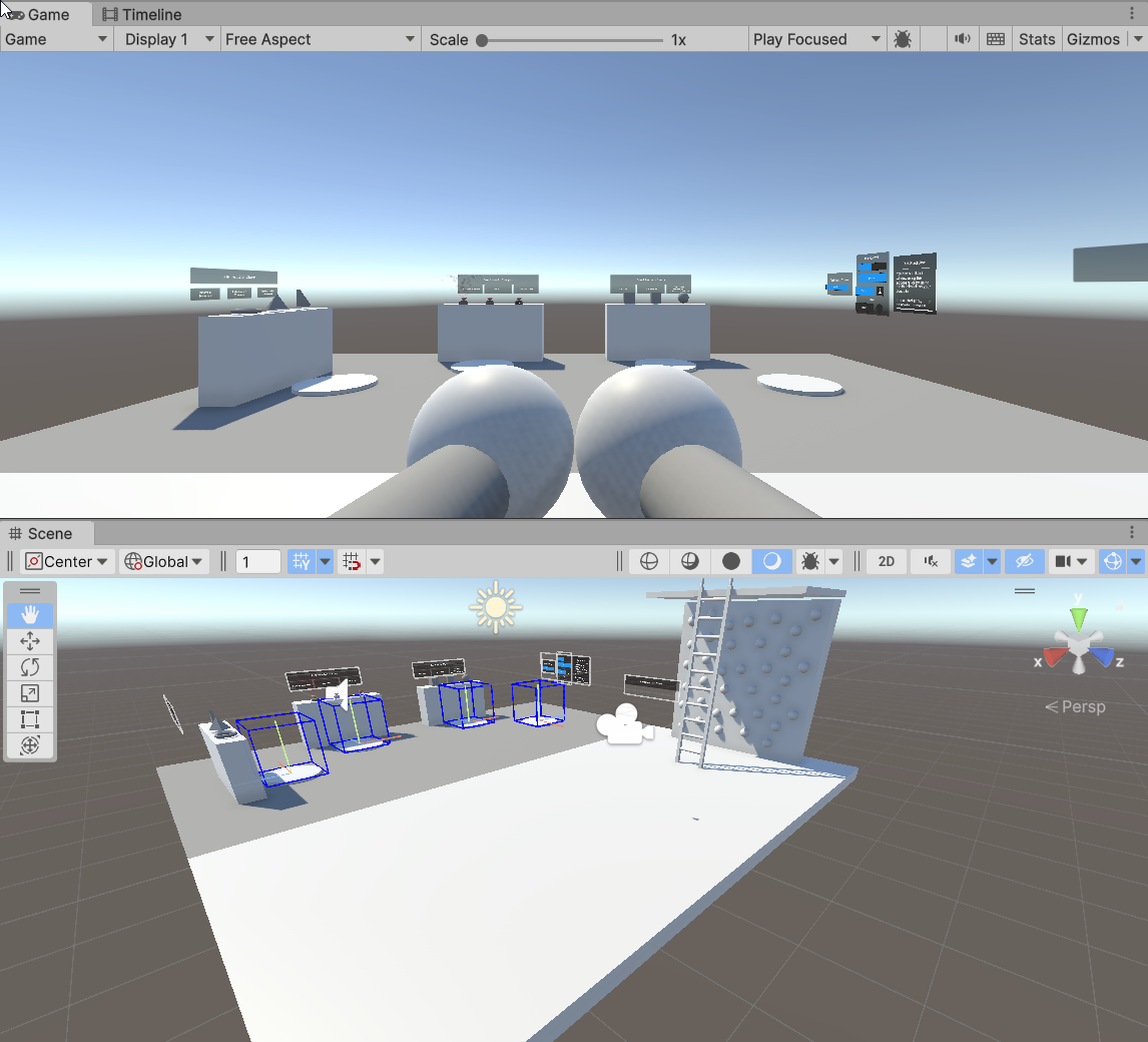 Unity3d vr shop