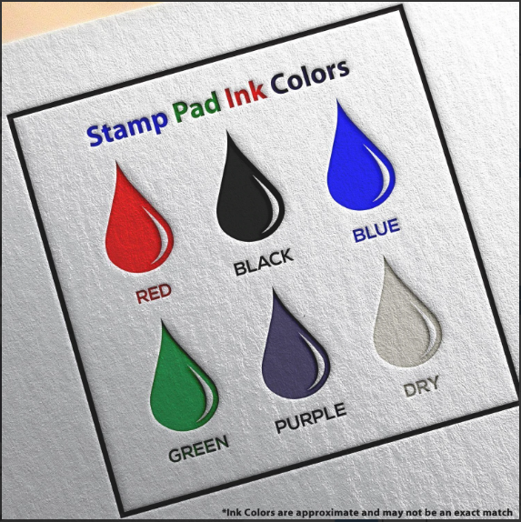 Medium Stamp Ink Pad 3-1/16 x 6-1/8 Available in 5 ink choices!