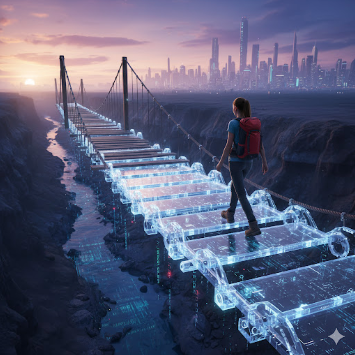 (Figure: Visualizing the bridge from design to automation)