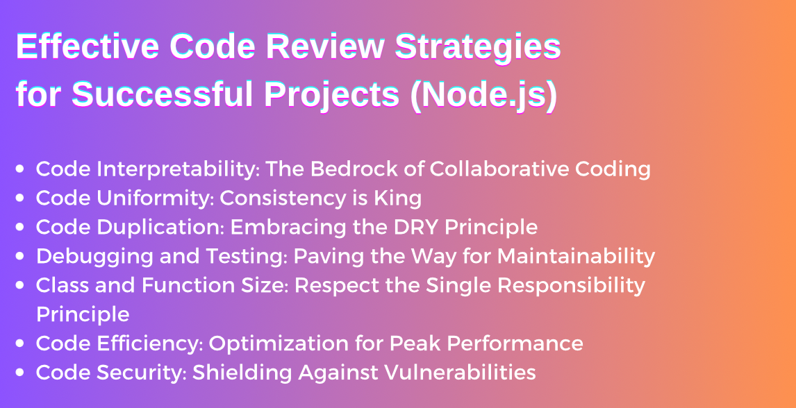 Effective Code Review Strategies for Successful Projects (Node.js) | by ...