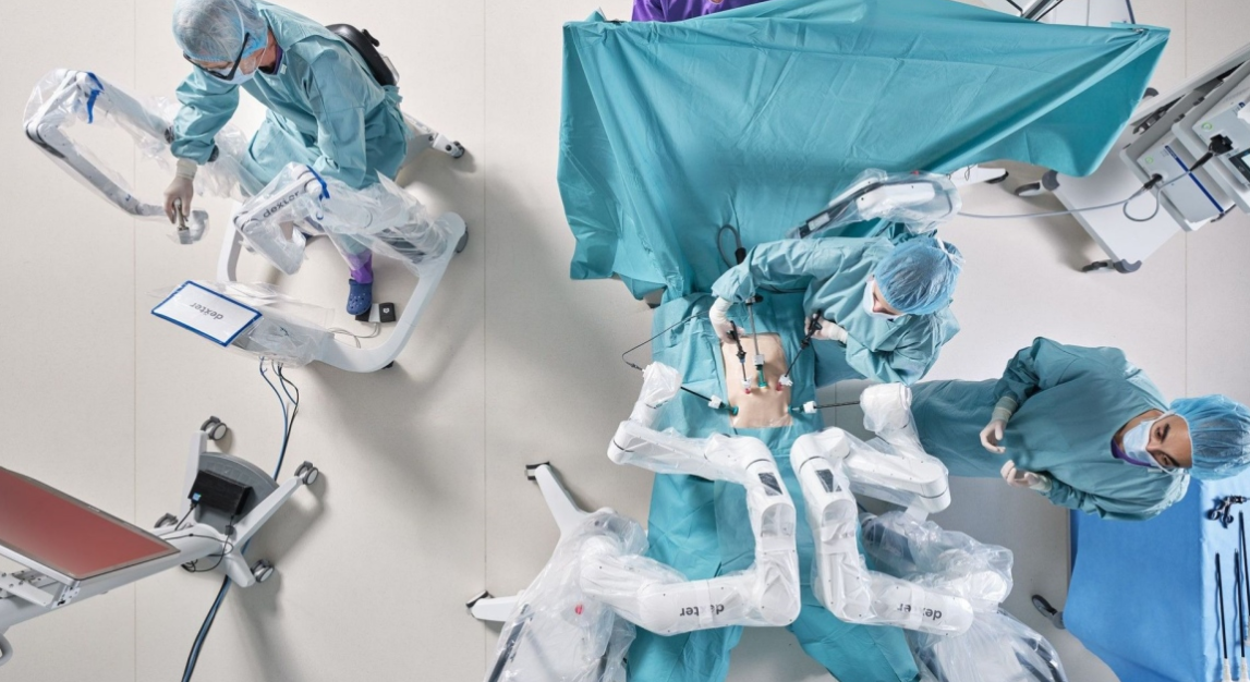 Le robot gynécologique est allé là où l’hôpital est plus petit