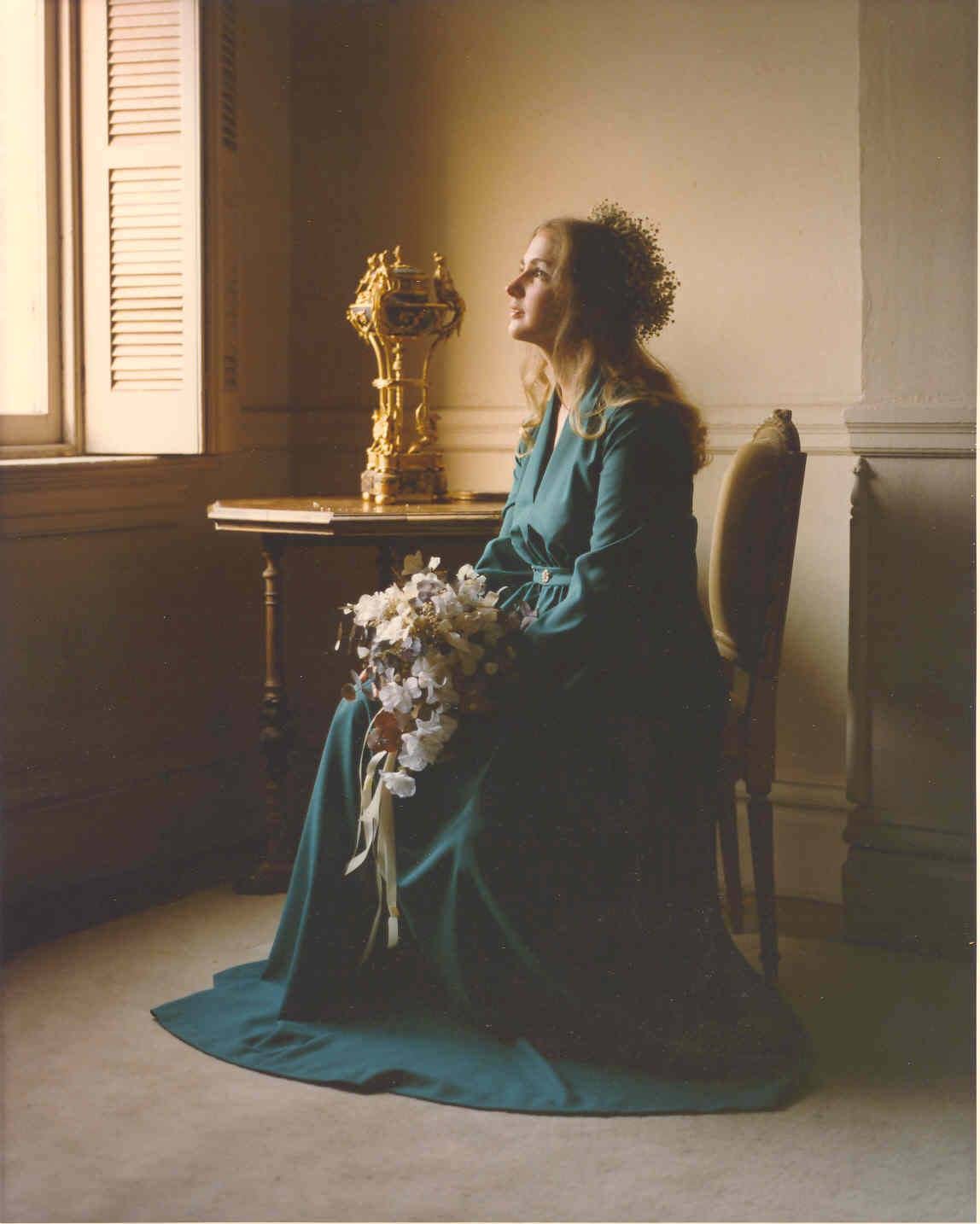 The Bride Wore Teal. My Cousin, Lois Ann Buchta Ladd on her | by Leslie  Stahlhut | Medium