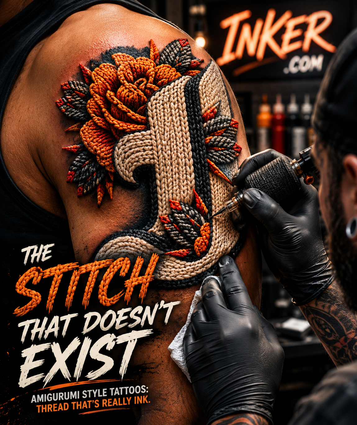 The Stitch That Doesn’t Exist : Amigurumi Style Tattoos and the Illusion of Thread