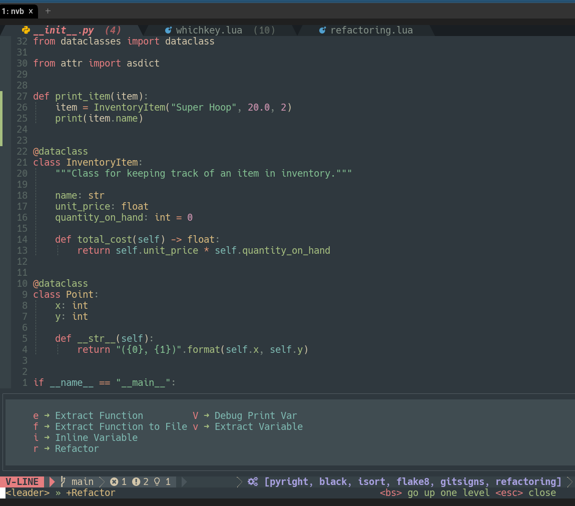 Neovim for Beginners — Refactoring | by alpha2phi | Medium