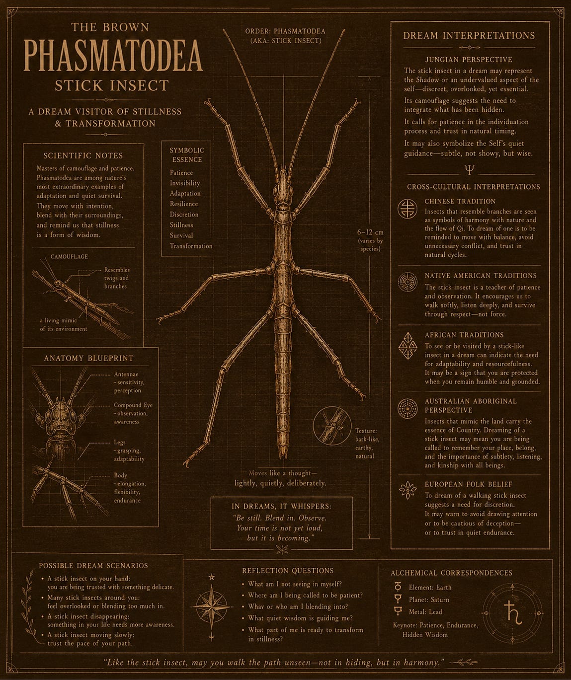 The Stick Insect: Things we seldom see.