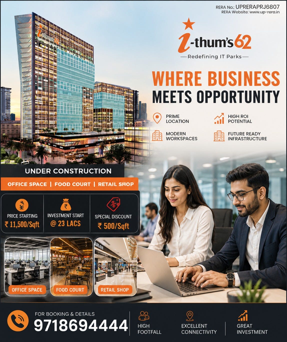 iThum 62 Noida Sector 62 — Premium Commercial Destination for Smart Business Investments