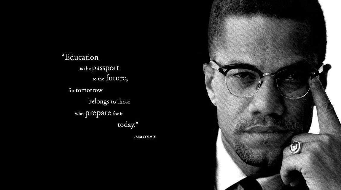 malcolm x color quotes