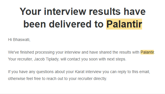 Palantir London SWE Intern Interview Experience | by Bhaswati Roy