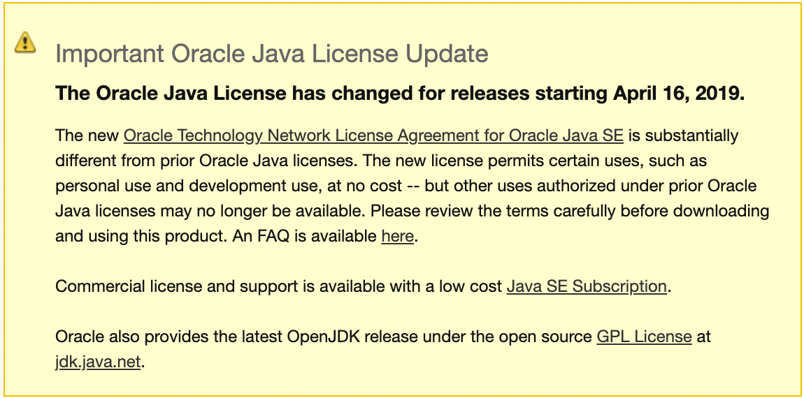 Setting Up Java