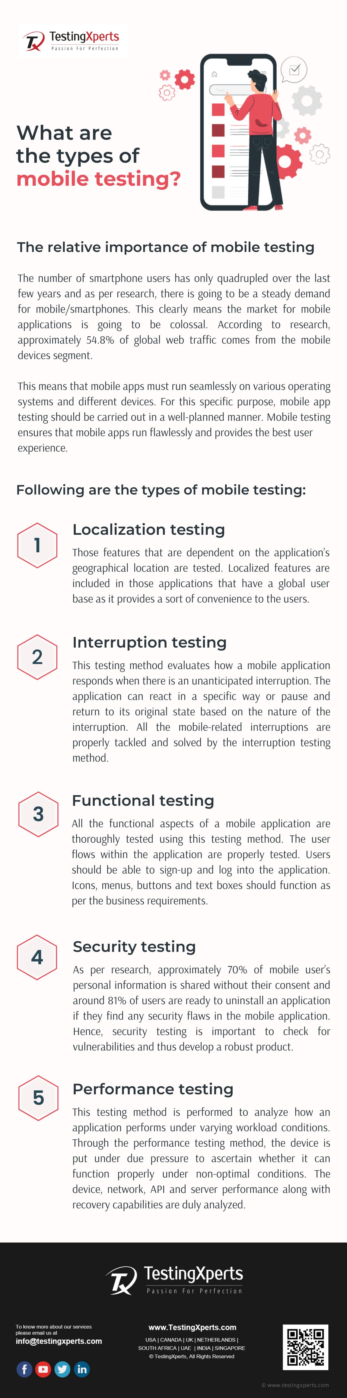 What are the types of mobile testing? Mariaa Martin Medium