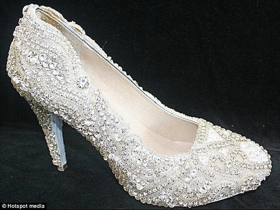 World's most expensive shoes made of diamonds, gold costs $17