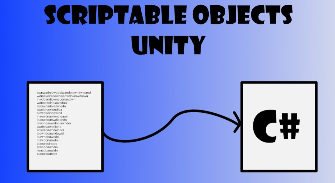 Scriptable objects in Unity. Scriptable objects are essentially data ...