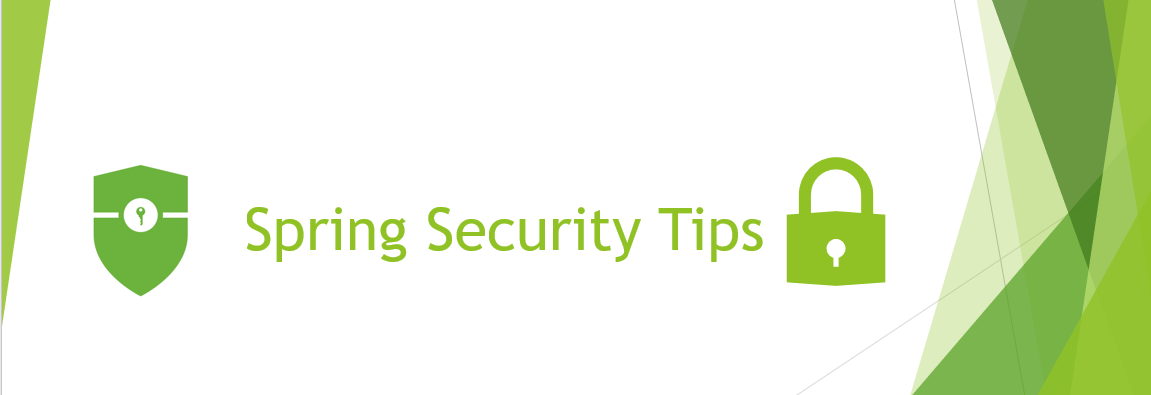 Basic Spring Security tips before going into production | by Rajeev ...