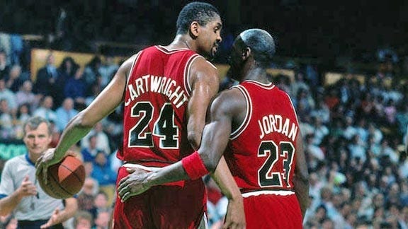 Bill cartwright michael jordan on sale