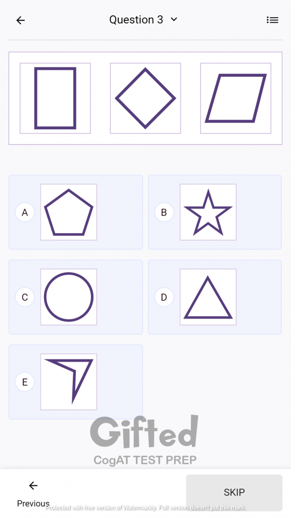 Online CogAT Nonverbal Practice Test For Grade 2 | by Noopur Joshi | CogAT  Practice Questions for K-2 | Medium
