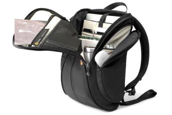 fjallraven mini grey backpack Kanken Bag Light Gray With Pink Straps photog: Mila Designed for those with Color:CHESTNUT BLUE  MINI(7.87