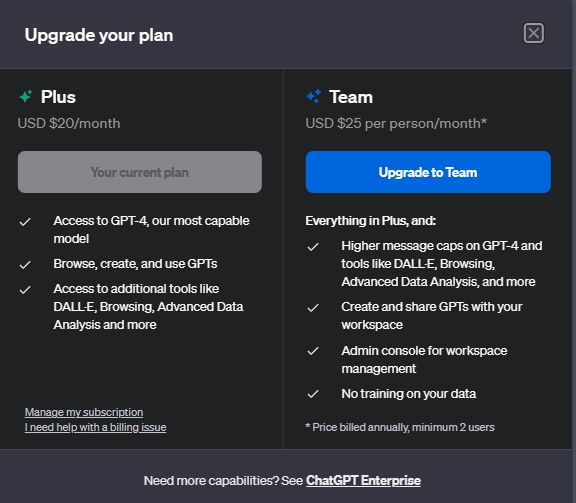 โครงสร้างราคาและแพ็กเกจของ ChatGPT-5 สำหรับธุรกิจและสตาร์ทอัพ