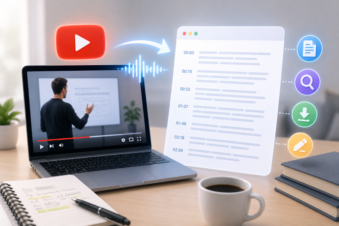 5 YouTube Transcript Tools That Actually Save You Time